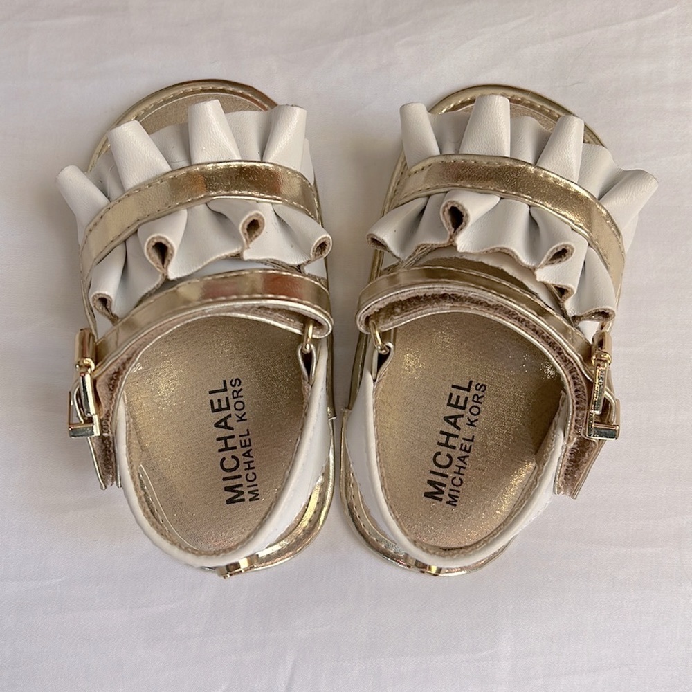 Michael Kors Baby Sandals, Size 4